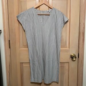 Madewell Button-Back Easy Dress
